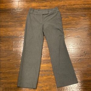 Rafaella Gray Stripped Dress Pants Women's Size 6